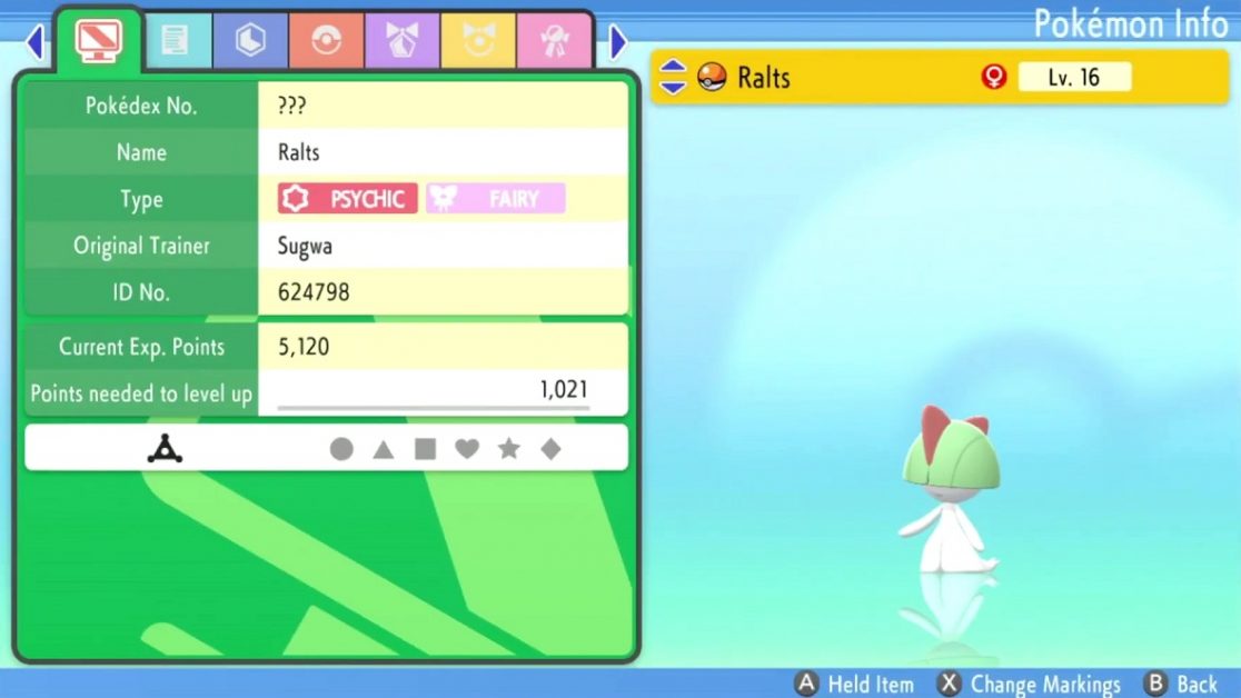 Ralts Location in Pokemon Brilliant Diamond & Shining Pearl (BDSP