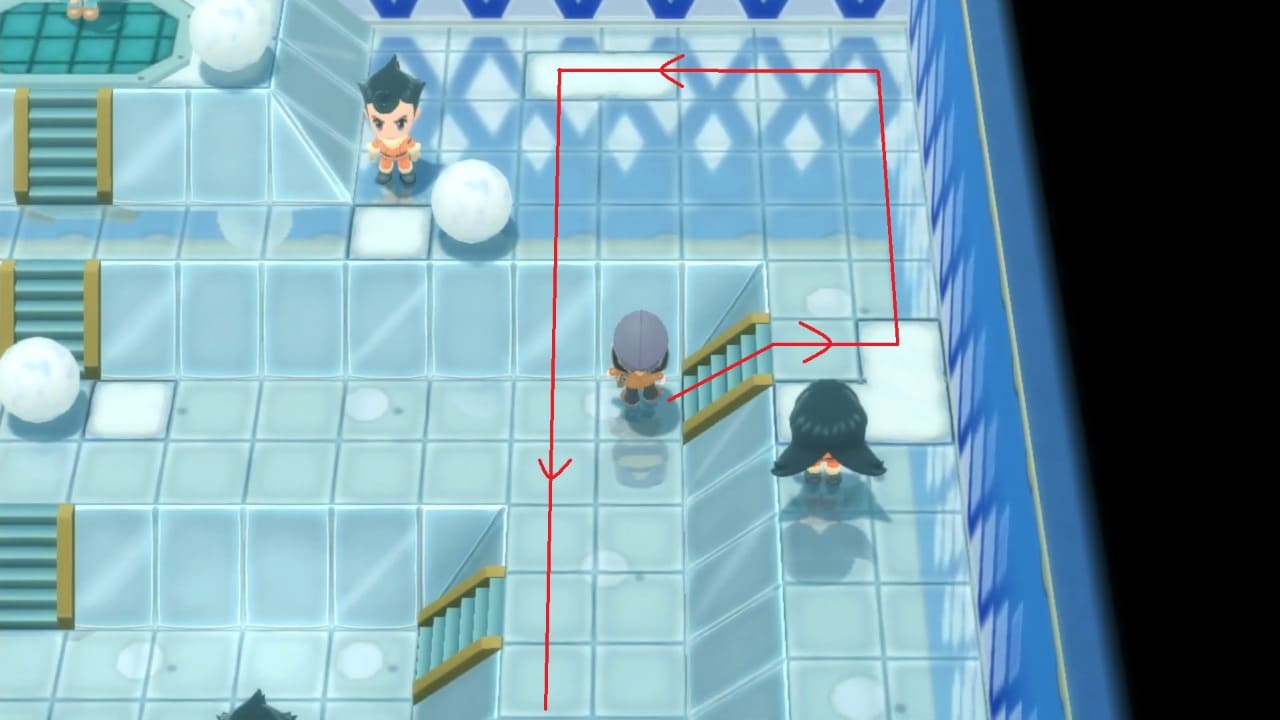 Snowpoint City Gym Puzzle Guide Pokemon Brilliant Diamond And Shining