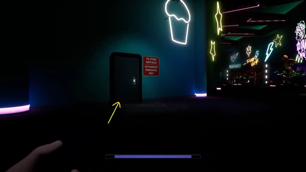 Backstage Find Lift Controls and Help Freddy Five Nights at Freddy’s