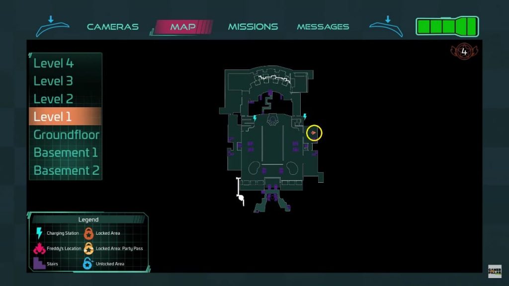 Monty Golf Find the Faz Camera in Monty Golf Five Nights at Freddy’s