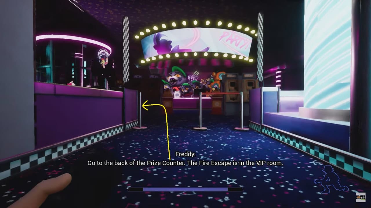 Prize Counter Find the Prize Counter Security Office Five Nights at