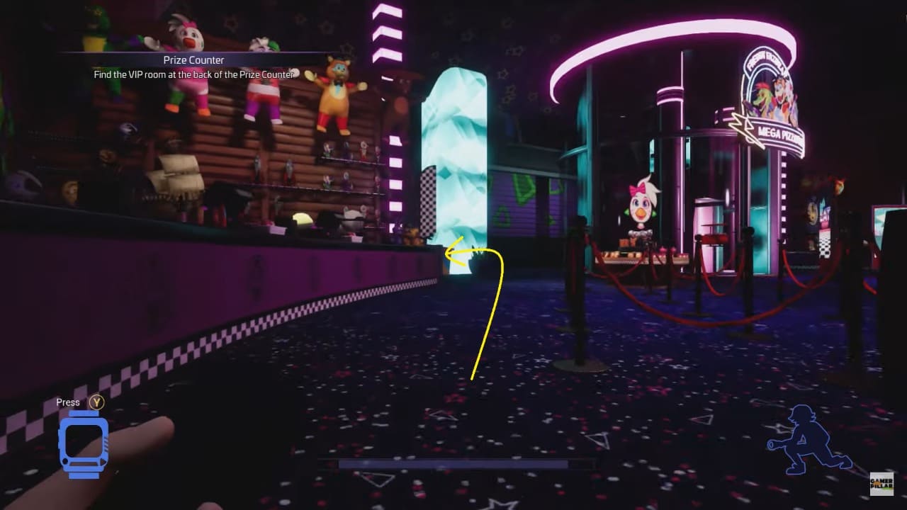 Prize Counter Find the Prize Counter Security Office Five Nights at