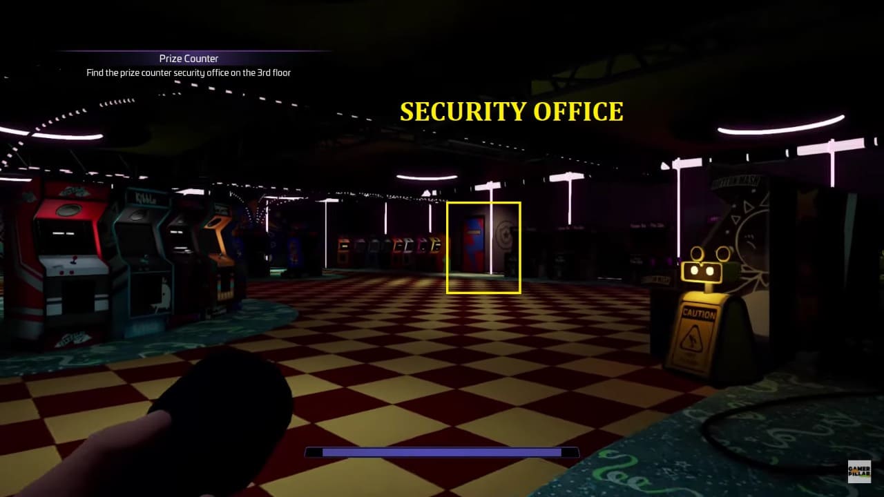 Prize Counter Find the Prize Counter Security Office Five Nights at