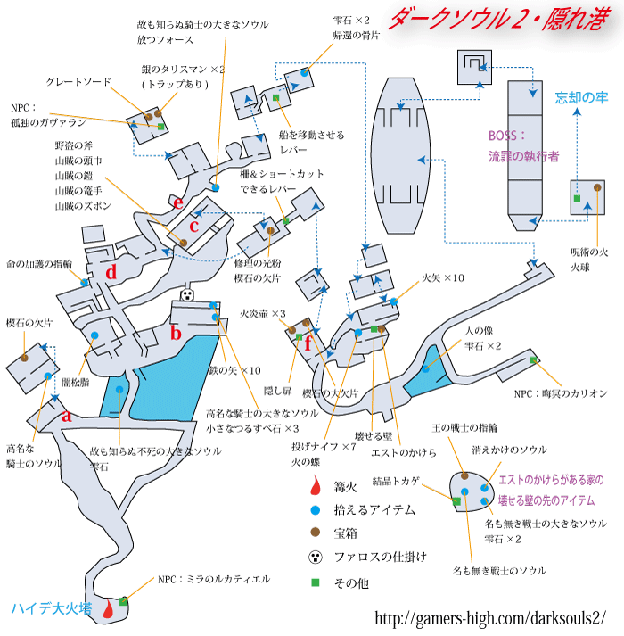 隠れ港 ダークソウル2