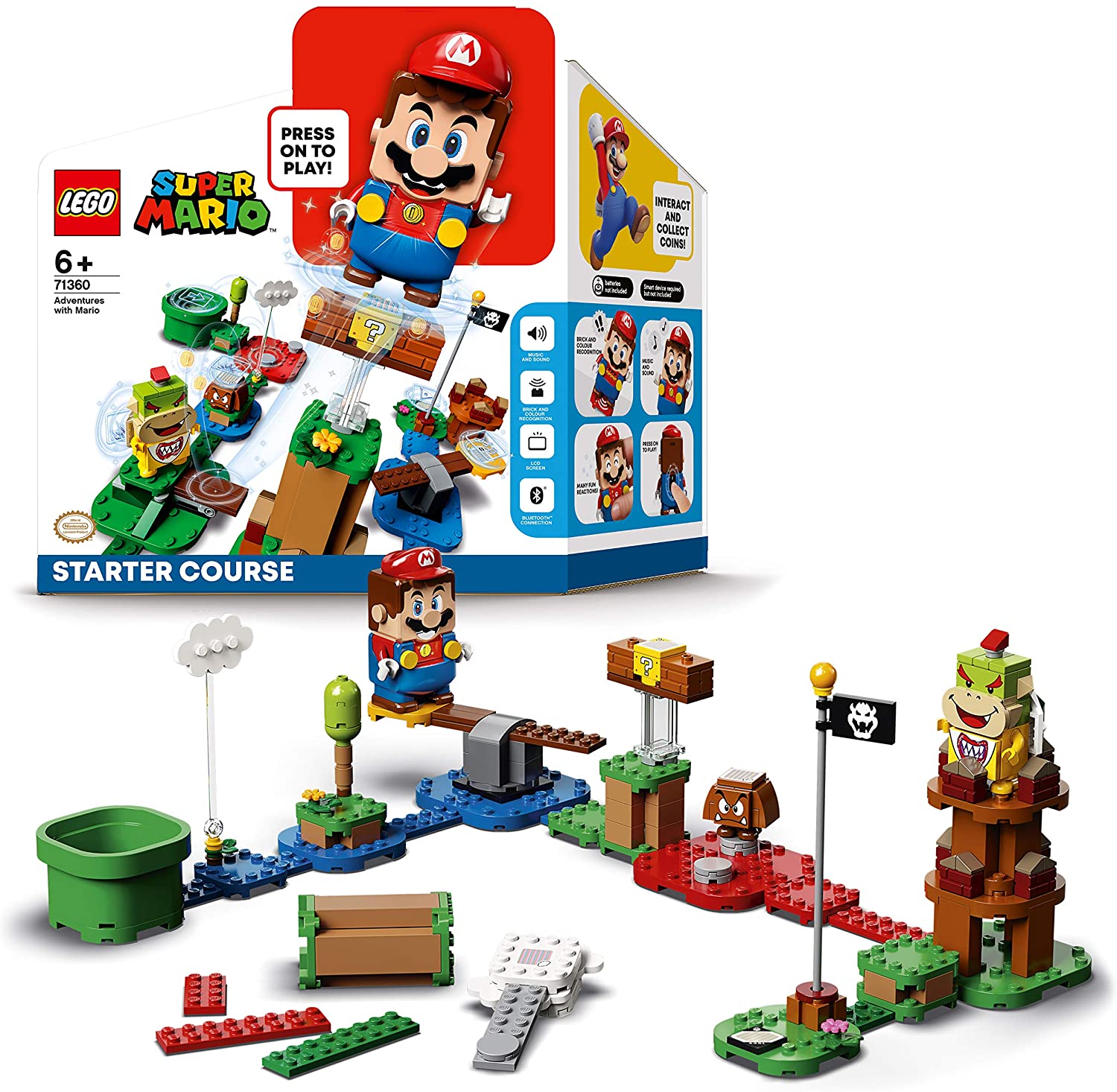 LEGO Super Mario Kreatives Abenteuer zum Bauen und