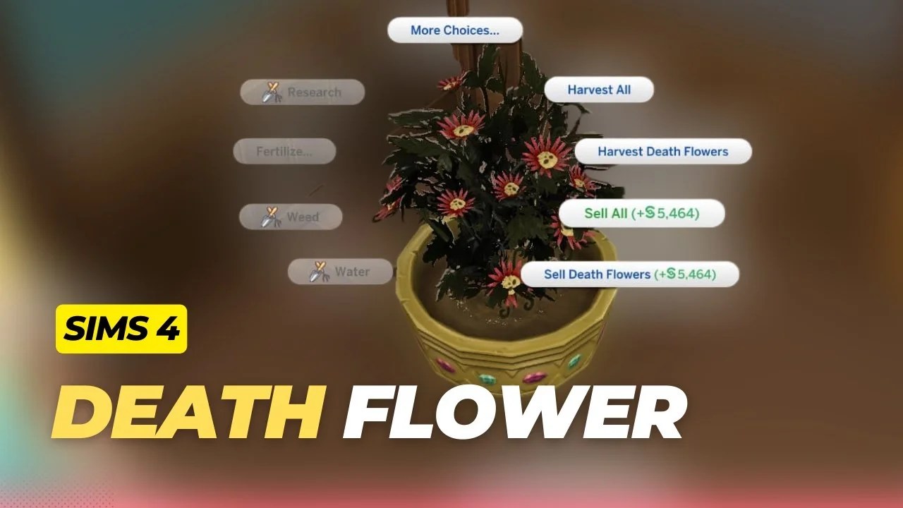 Sims 4 Death Flower Guide Cheat Death, Resurrect Sims! Gamers Mentor
