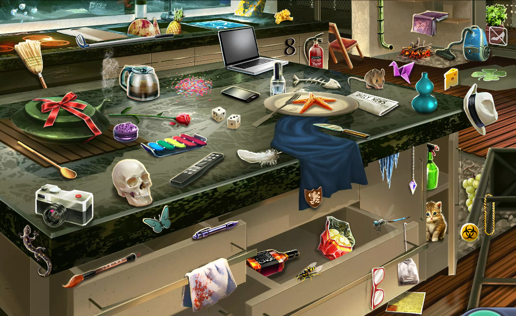 Criminal Case Case 17 The Last Supper Kitchen Counter Hidden