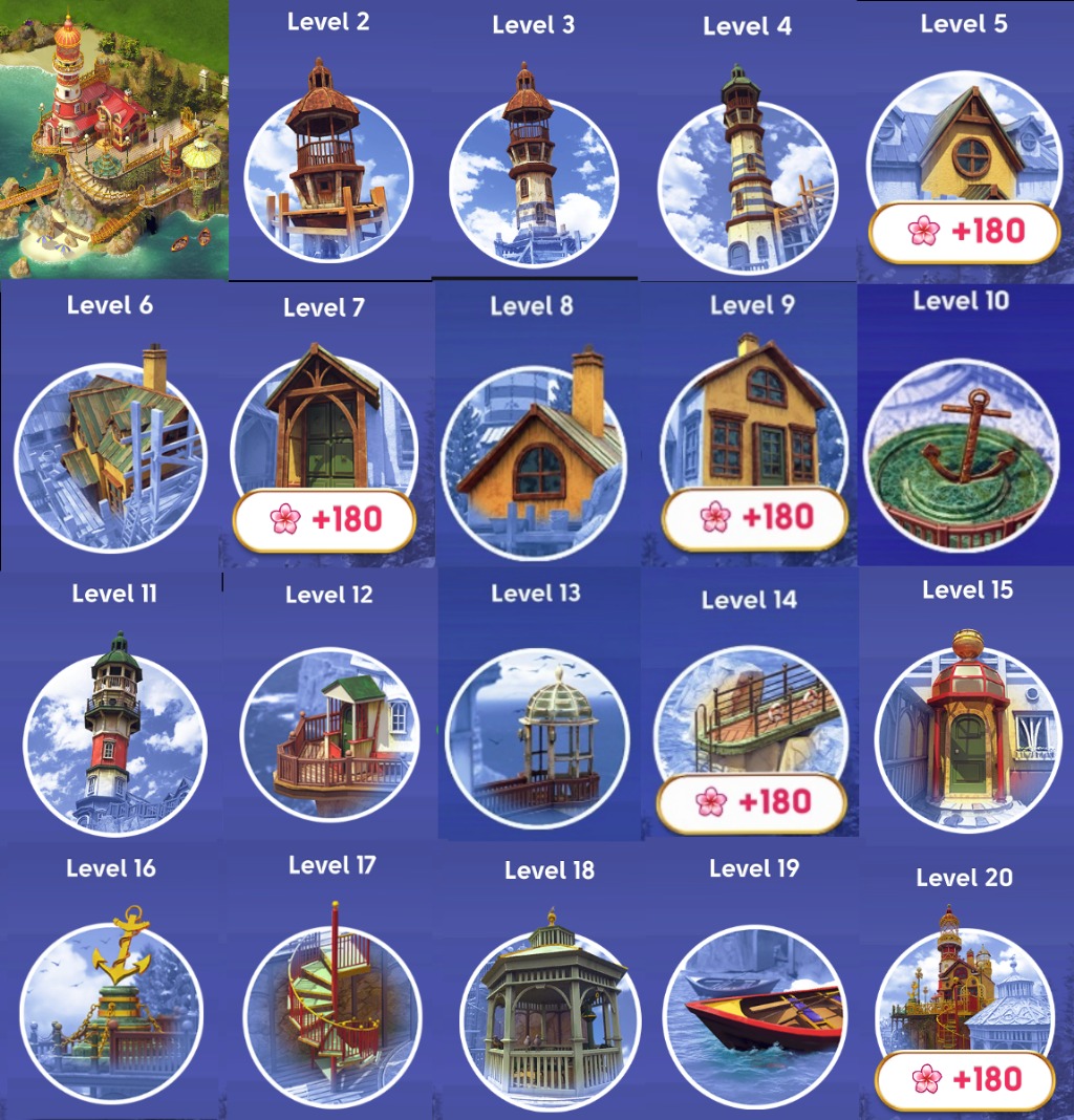 June's Journey Hidden Objects Chapter 23 Lighthouse Upgrades Hidden