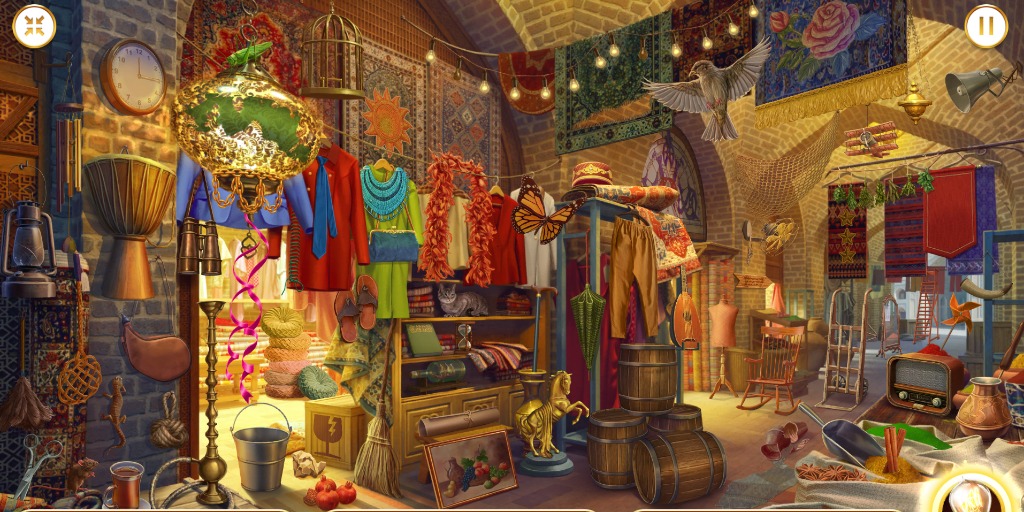 June's Journey Hidden Objects Vol. 4, Ch. 22 Bizarre Bazaar 981
