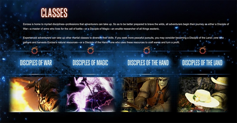 FFXIV How to change class