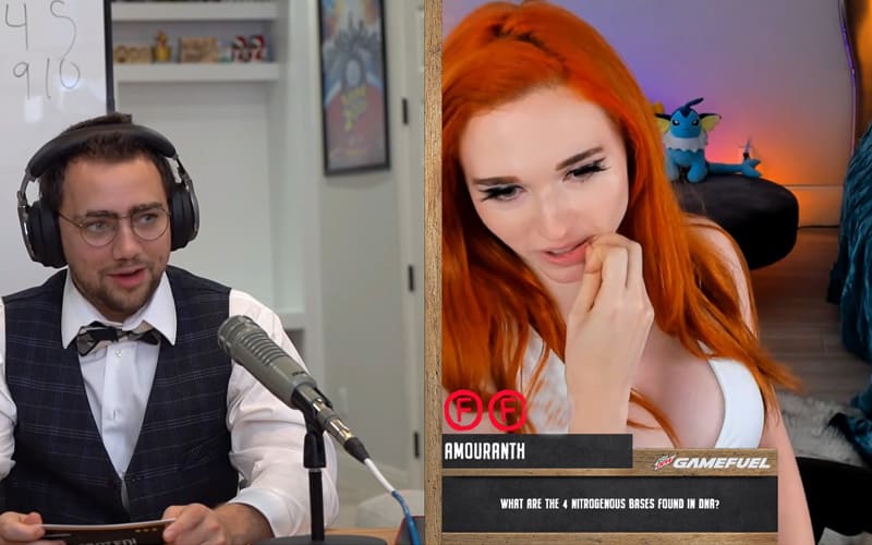 Famous Streamer Amouranth Caught Blatantly Cheating and Still Won't