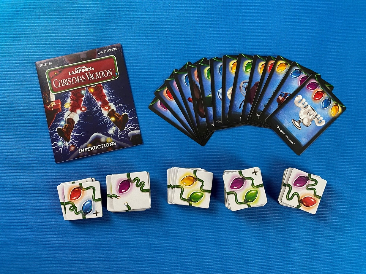 CHRISTMAS VACATION TWINKLING LIGHTS Game Rules How To Play CHRISTMAS