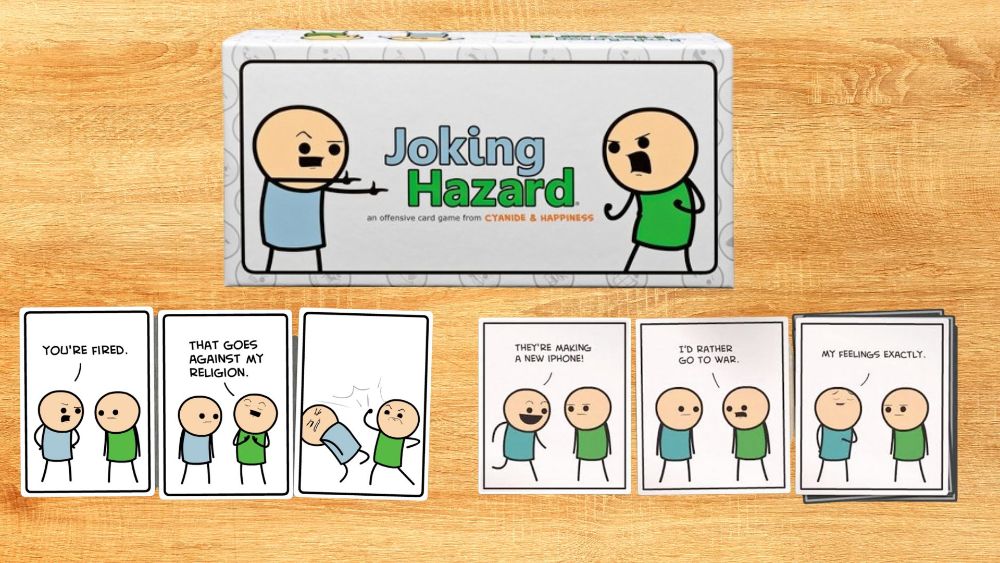 JOKING HAZARD Game Rules How To Play JOKING HAZARD