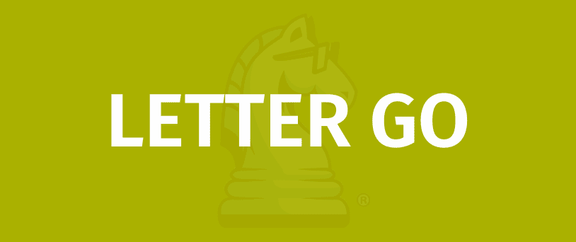 LETTER GO Game Rules - How To Play LETTER GO