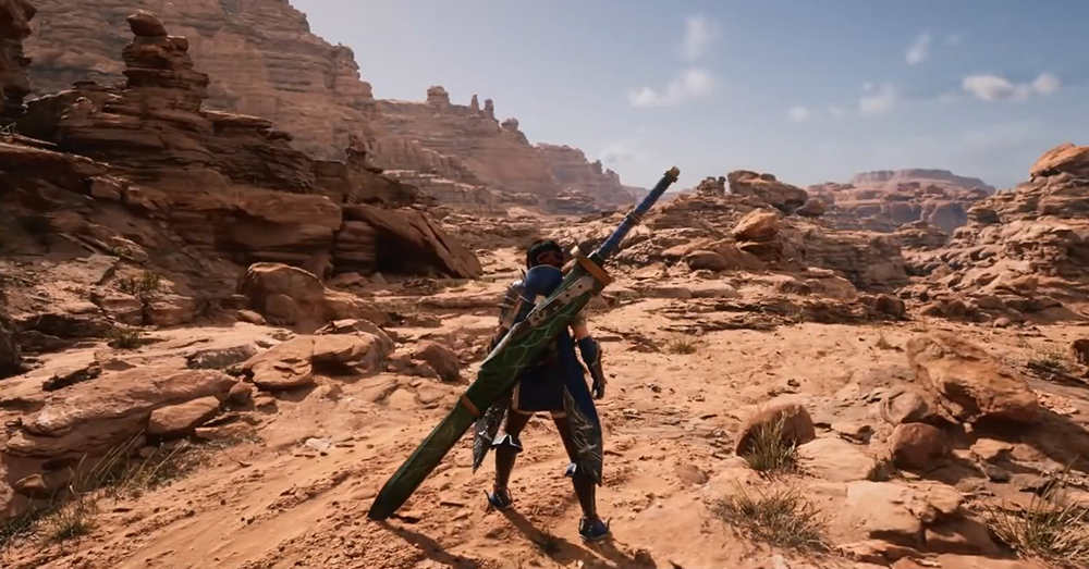 Terihat Menakjubkan, Inilah Wujud Monster Hunter Rise dengan Unreal