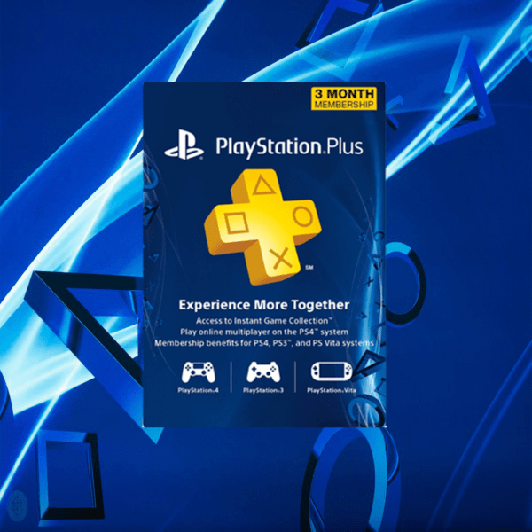 PS4 PLUS MEMBERSHIP 3 MONTH USA Games Advisor for Ps5, PlayStation 4