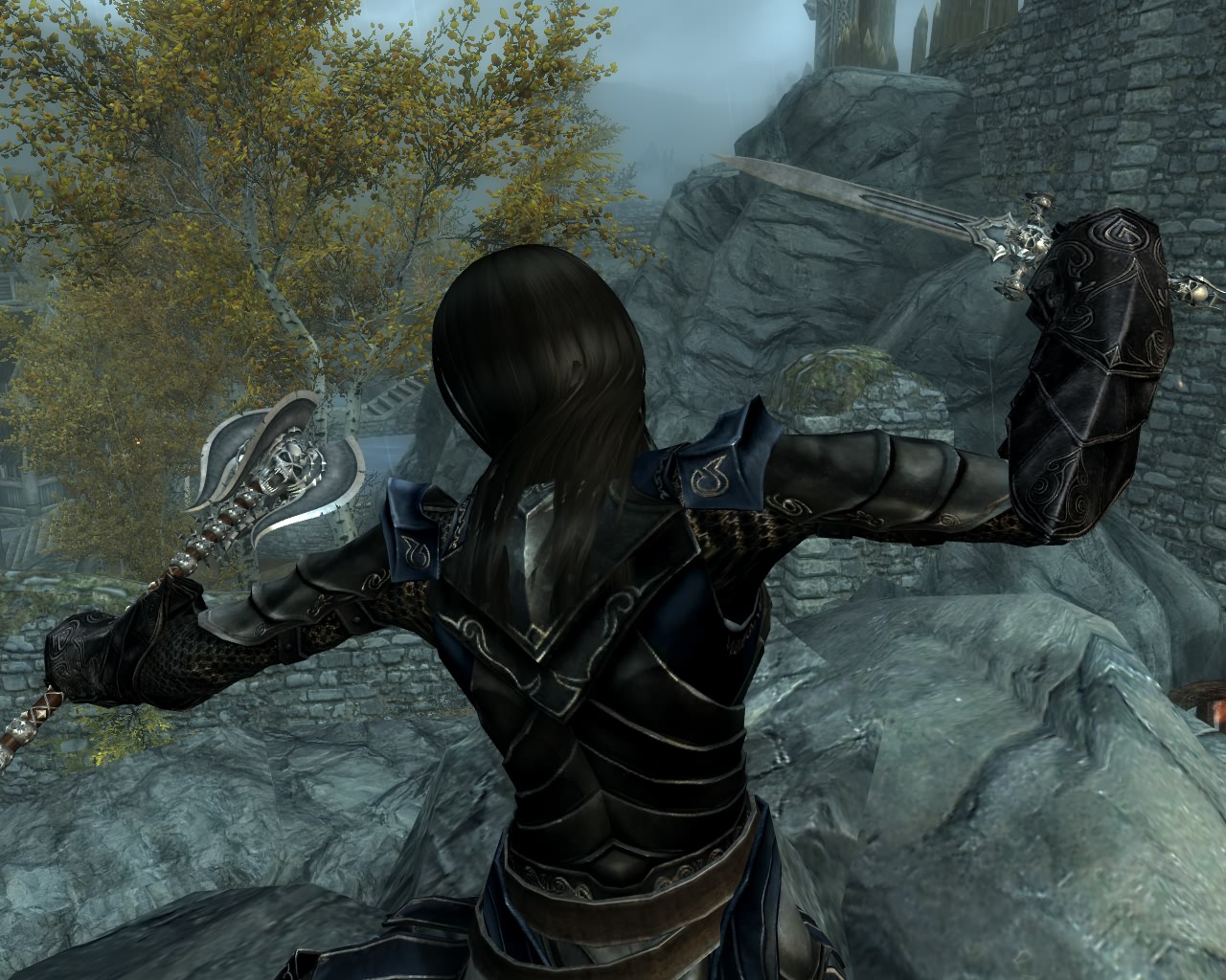 Skyrim Mod Dread Knight Weapon Set Download