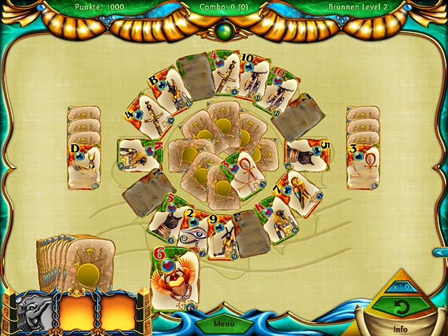 Wimmelbild Spiele kostenlos! Solitaire Egypt
