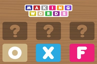 Making Words (Put Letters in Order) - Educational Games For Kids