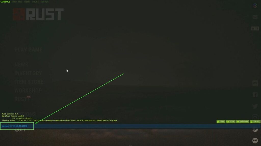 How to Connect to Rust Server with IP Wiki