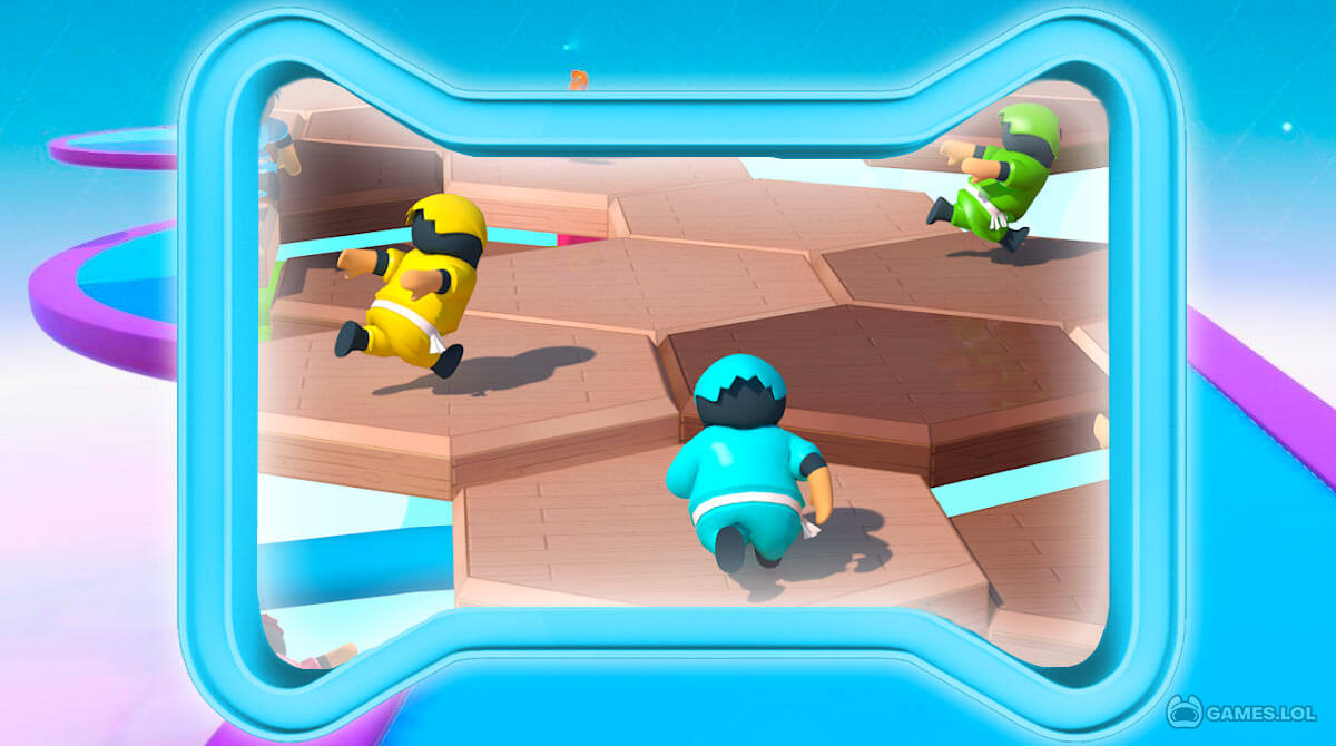 Knockout Race Fall Guys KnockOff Play on PC for Free