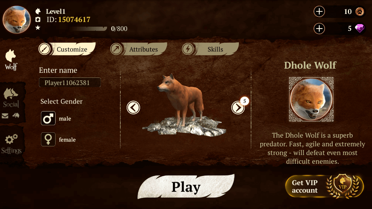 The Wolf Online Games 1 3D Simulator, Hacks, Cheats