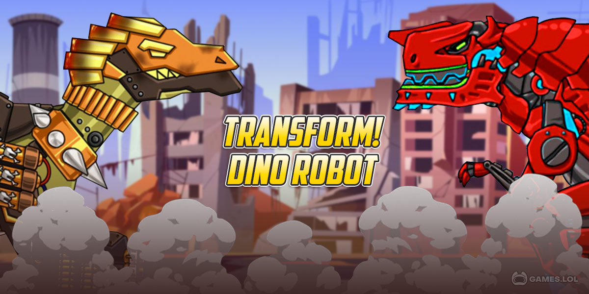 Transform Dino Robot dinosaur Now on PC