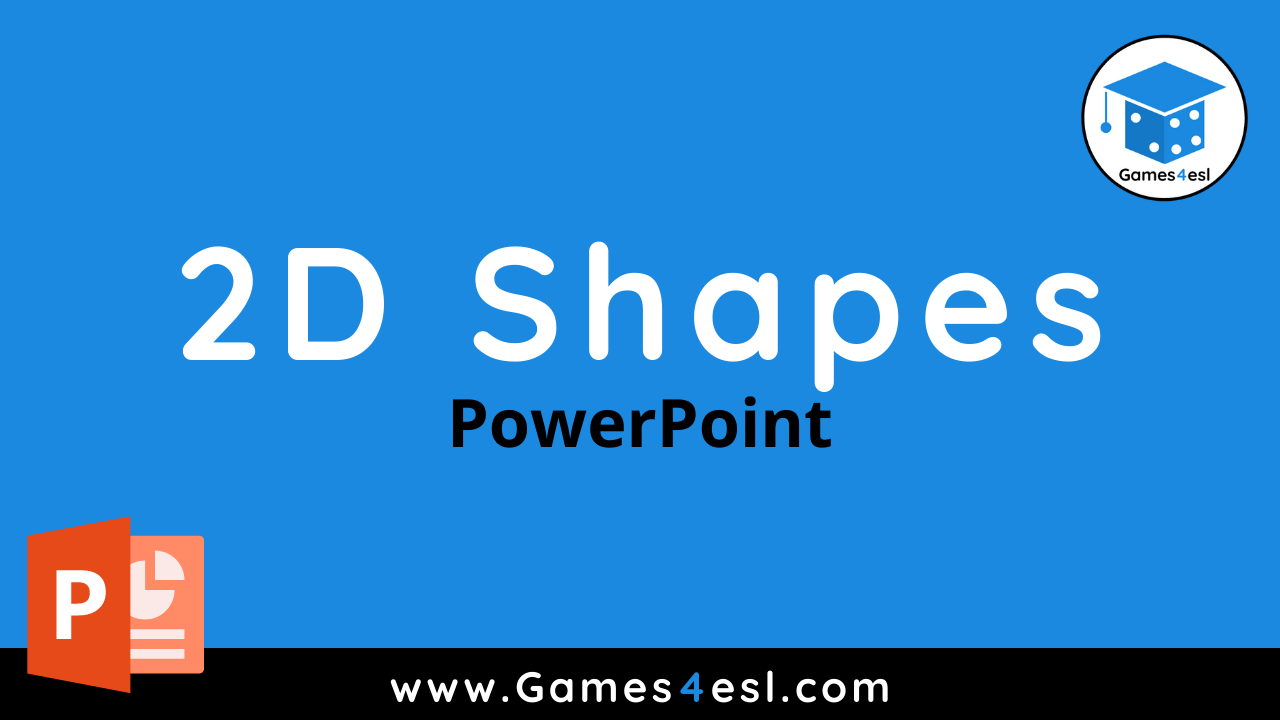 2D Shapes PowerPoint Lesson Games4esl