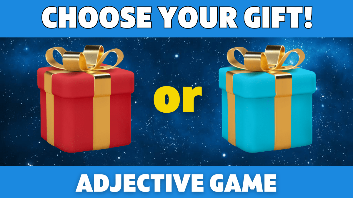 Choose Your Gift Game Adjectives Games4esl
