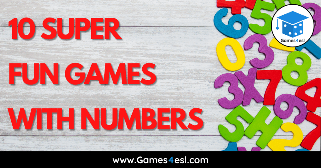 10 Super Fun Classroom Games With Numbers Games4esl