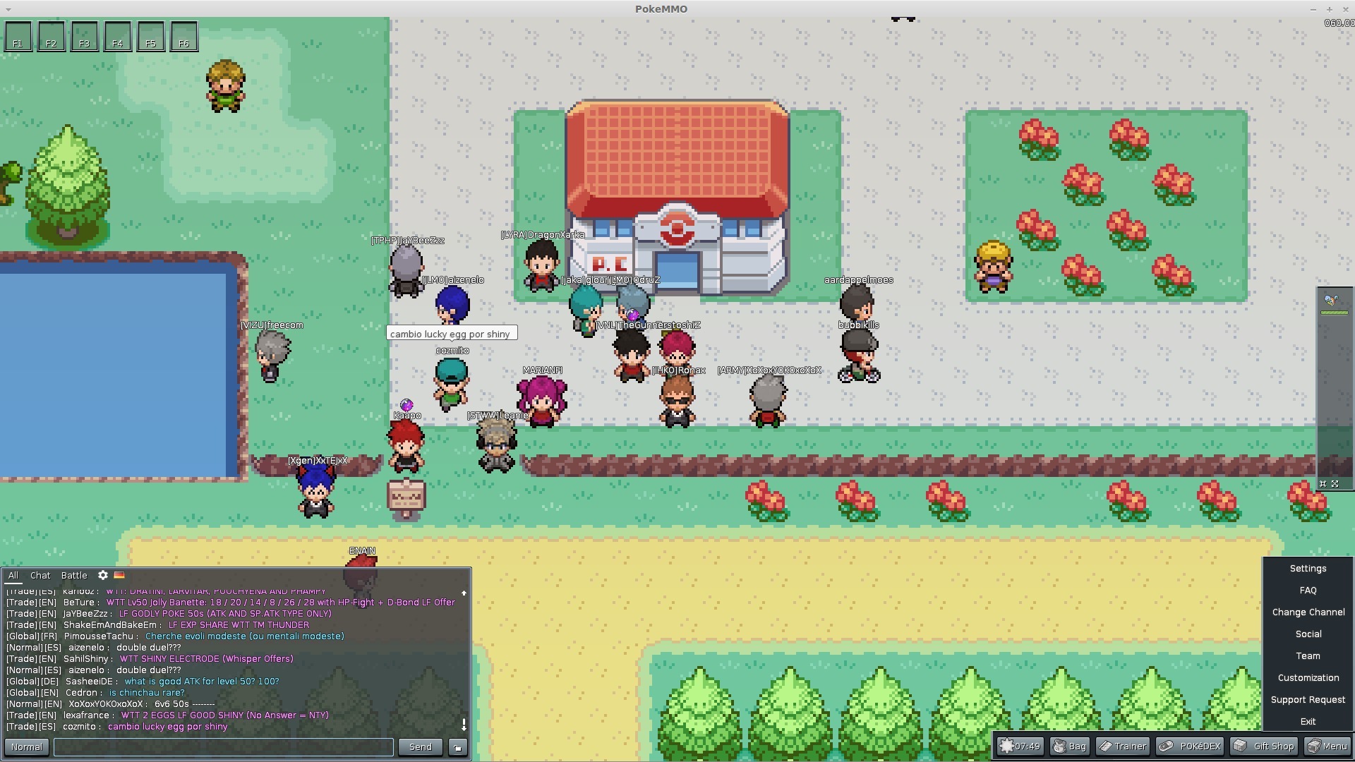 PokeMMO Das Pokémon Online MMO(RPG) » Games4Linux