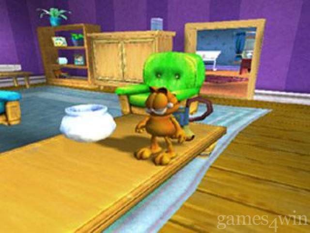 Garfield game Download on Games4Win