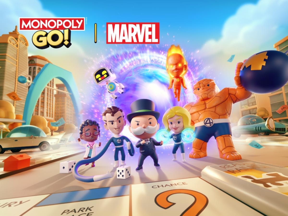 Scopely’s Monopoly Go teams with Marvel’s Fantastic Four film on crossover