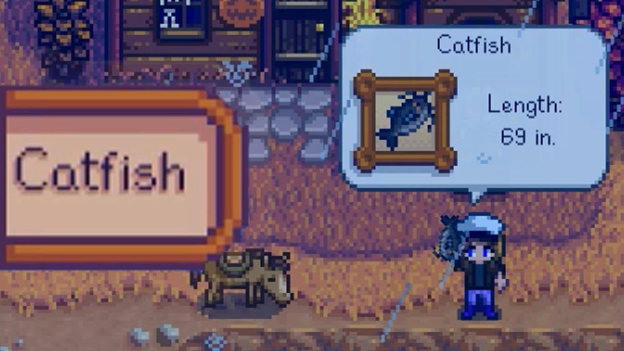 Stardew Valley Catfish Fishing Guide GamerGoats