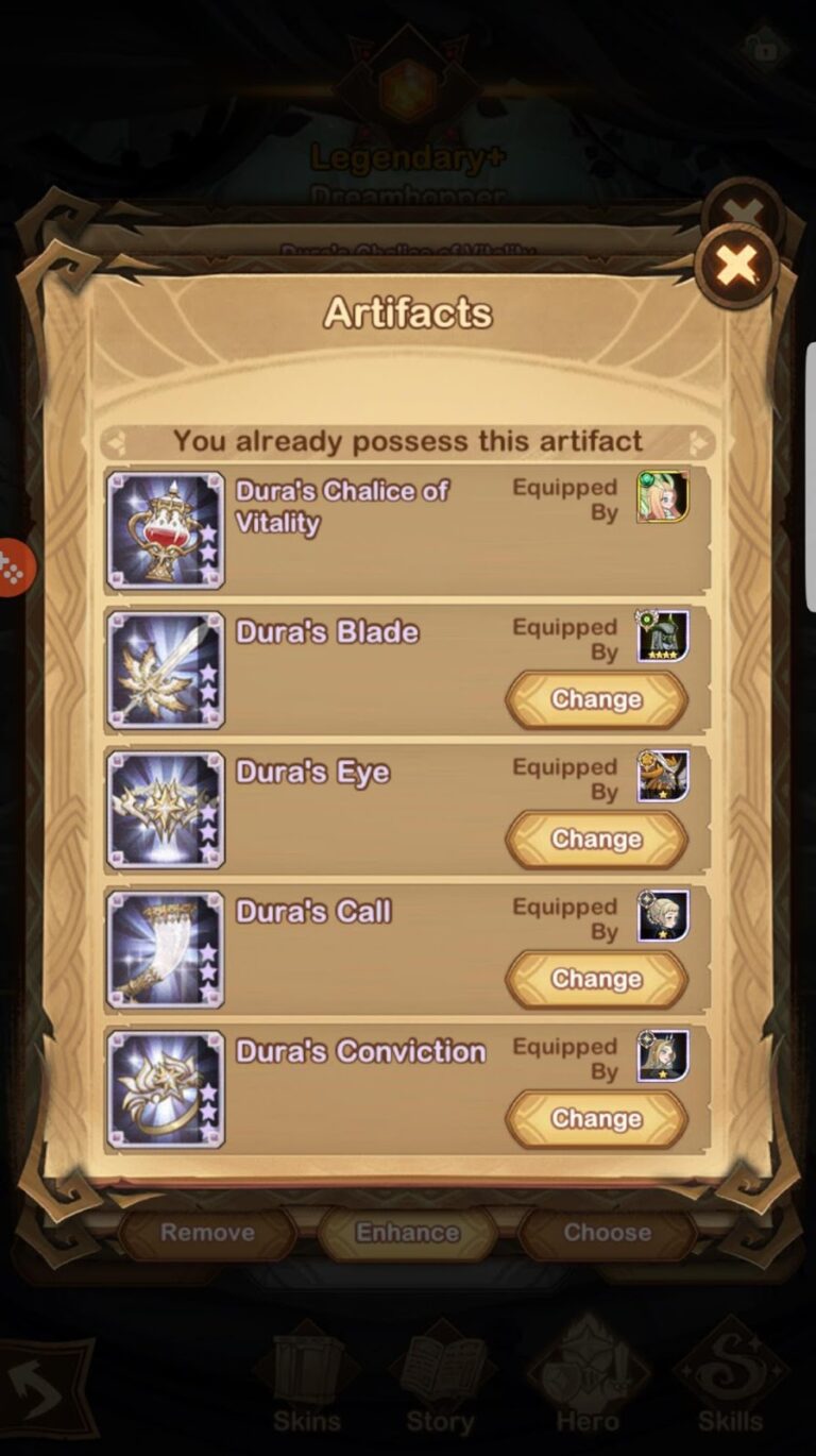 AFK Arena Artifacts Tier List 2024 Best Artifacts, Ranked GamesBustop