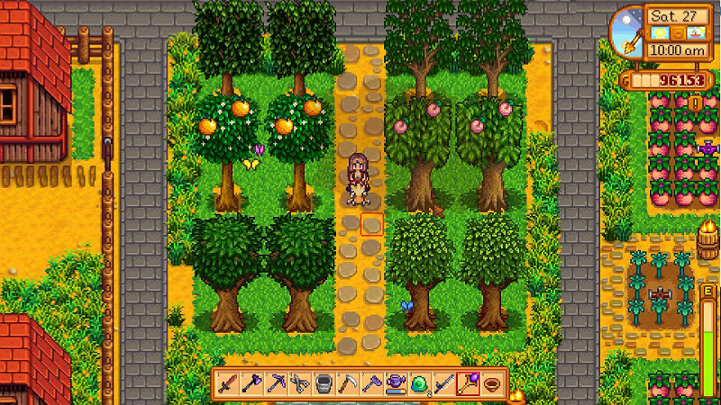 Stardew Valley Trees Planting Trees, Using Tappers and