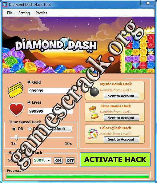 Diamond Dash Hack Gamescrack Org