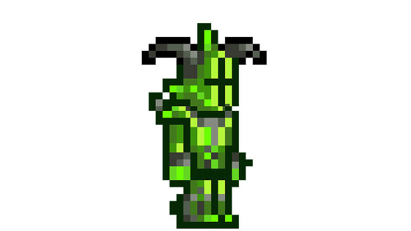 Terraria Turtle Armor or Chlorophyte Comparison