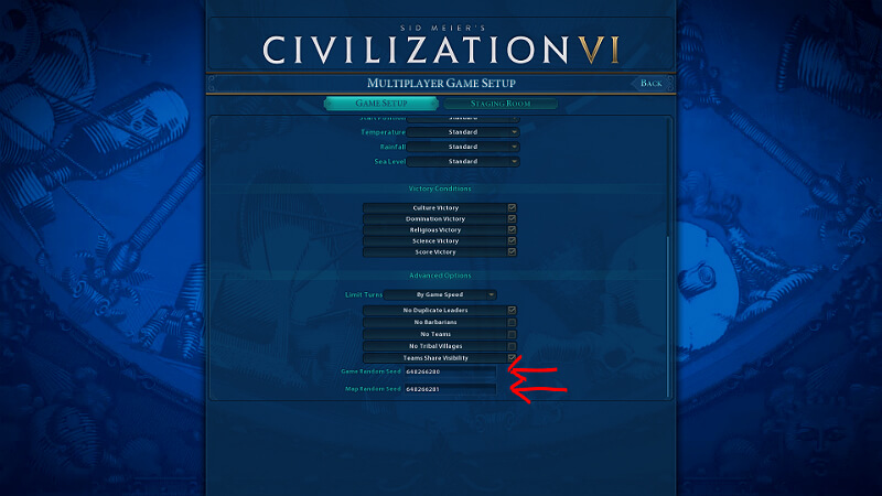 Civilization 6 Map Seeds How to Get Guide