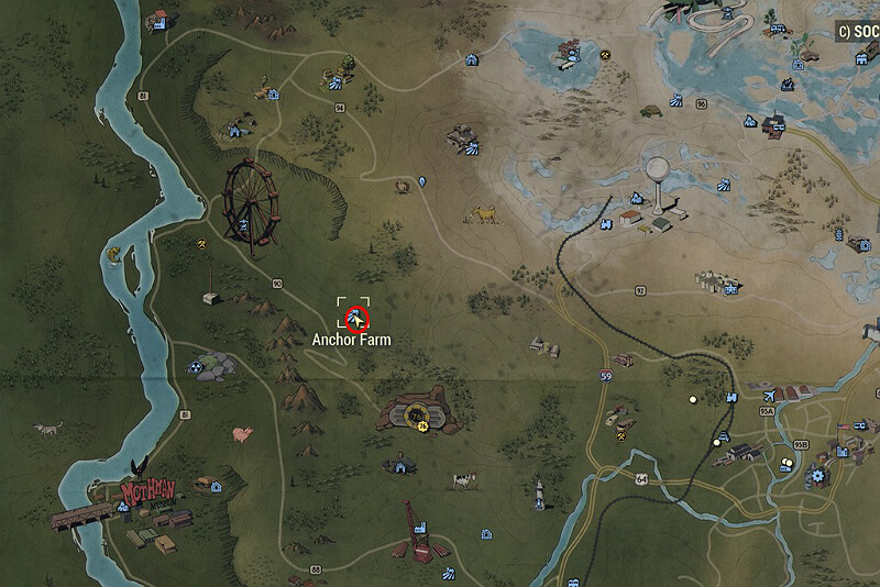 Fallout 76 All Treasure Maps Locations Guide