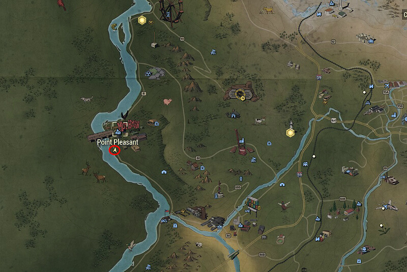 Fallout 76 All Treasure Maps Locations Guide