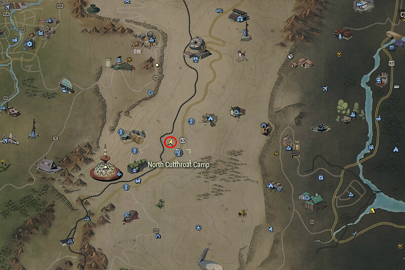 Fallout 76 Forest Treasure Map 8 Maps For You