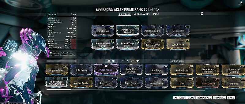 Warframe Best Weapon of Each Type Guide and Tips