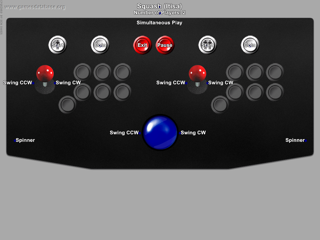 Squash Arcade Games Database