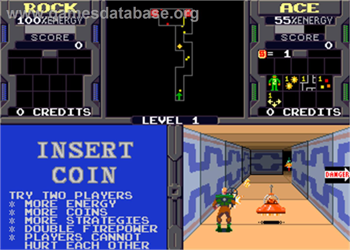 Xybots Arcade Games Database