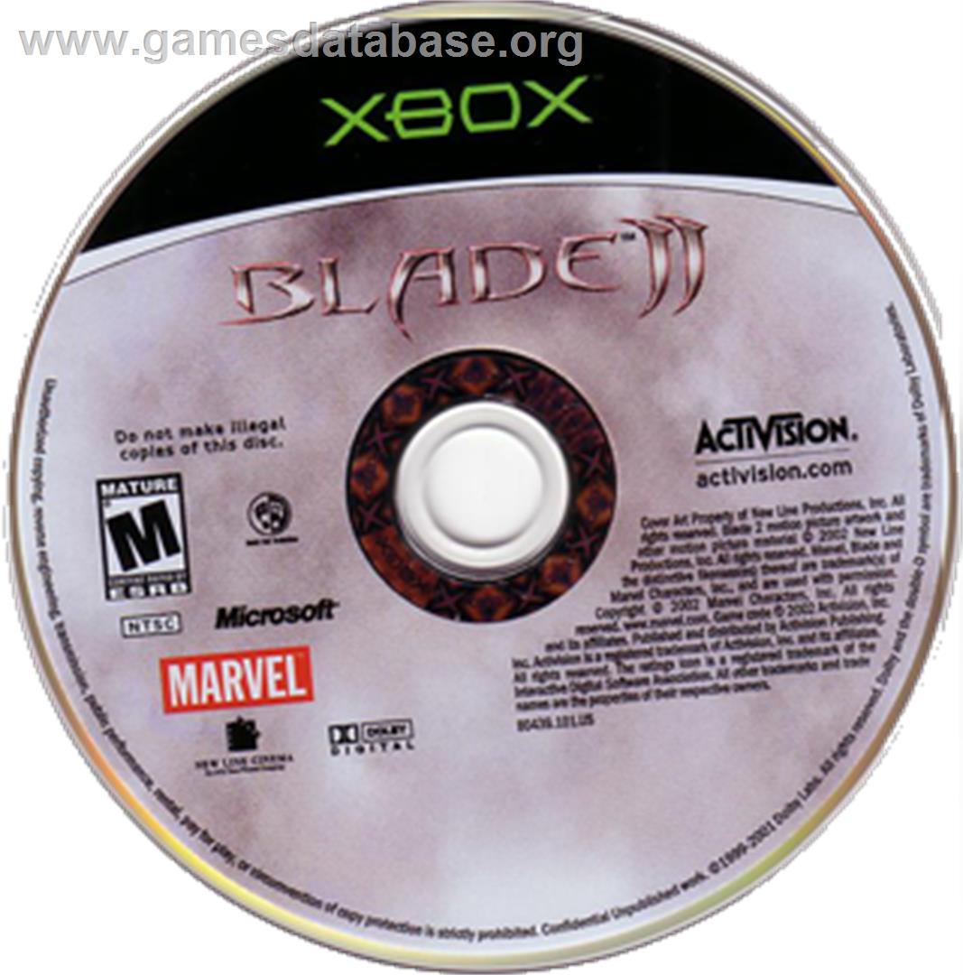 Blade 2 Microsoft Xbox Games Database