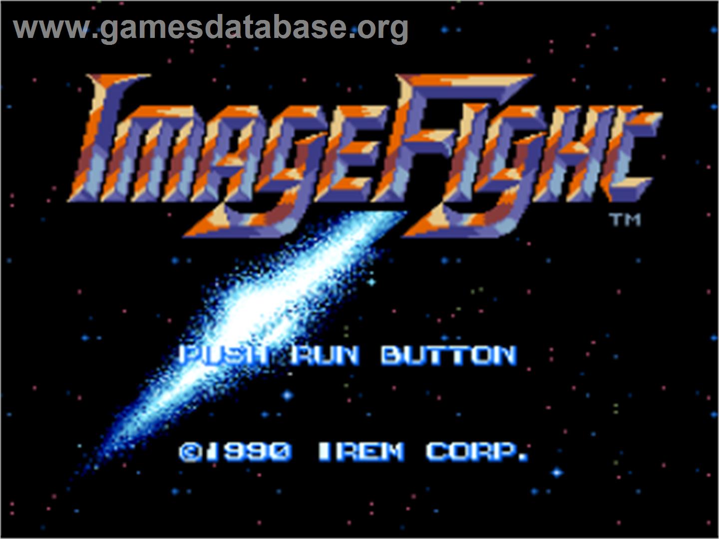Image Fight NEC PC Engine Games Database