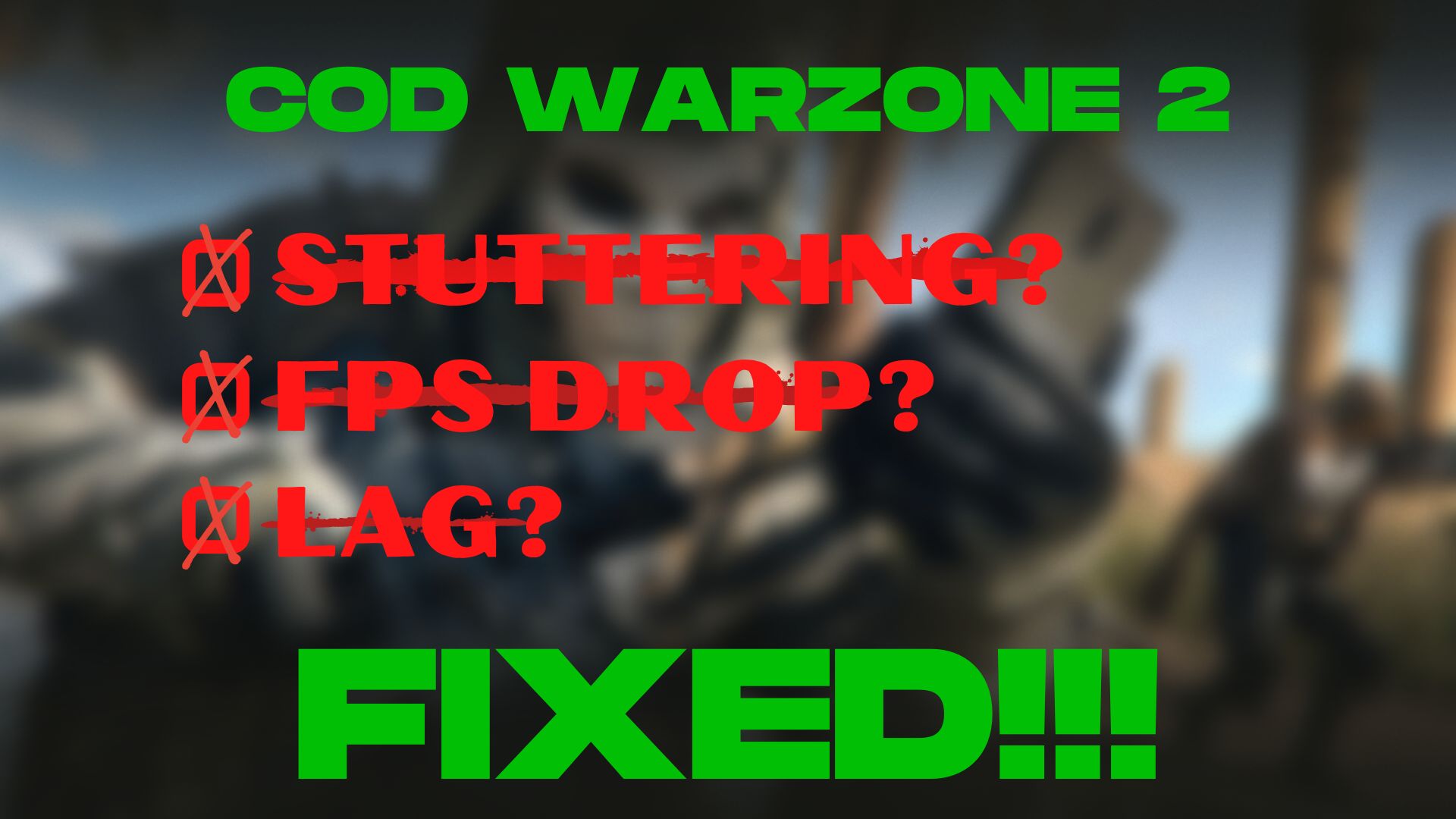 Warzone 2 Lag Issues, Stuttering, FPS Drops [Easy Fix] DevsDay.ru