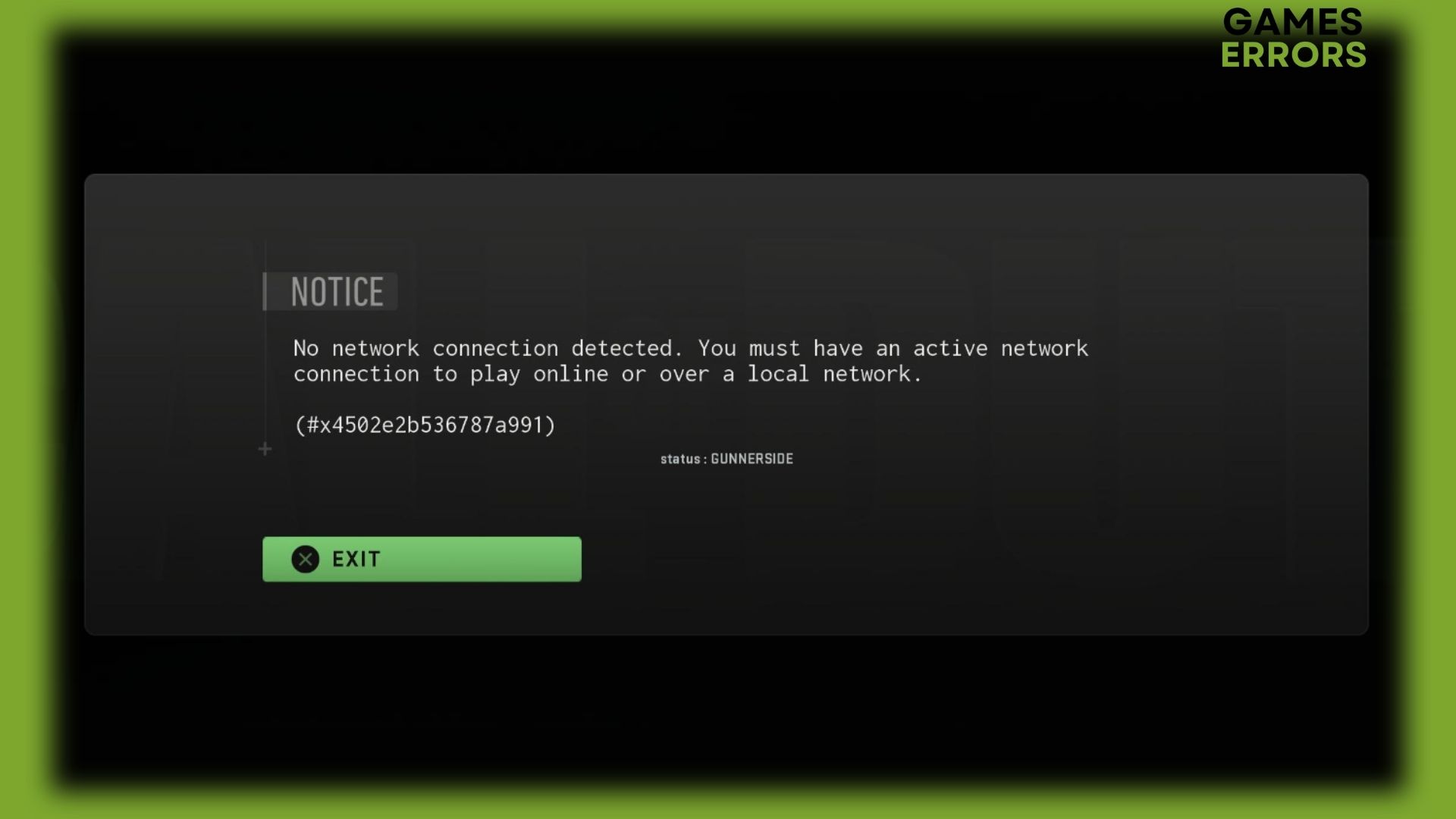 Fix Status Gunnerside error in Warzone 2.0 & MW2 [PS4/PS5] DevsDay.ru