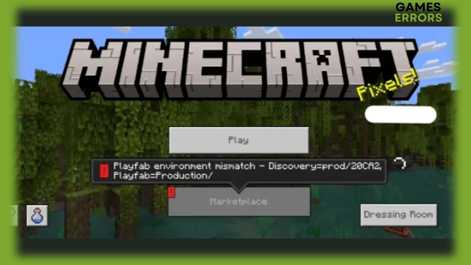 Playfab Environment Mismatch Error on Minecraft How to Fix